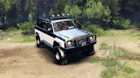 Nissan Patrol Y60 pour Spin Tires