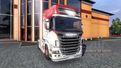 Couleur-R500 - camion Scania pour Euro Truck Simulator 2