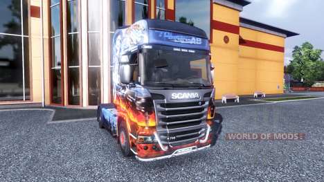 Couleur de la Fumée et de la Bandit - camion Sca pour Euro Truck Simulator 2