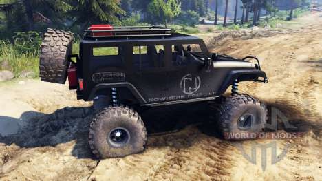 Jeep Wrangler Unlimited SID Nowhere für Spin Tires