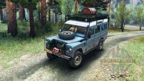 Land Rover Defender Series III v2.2 Blue pour Spin Tires