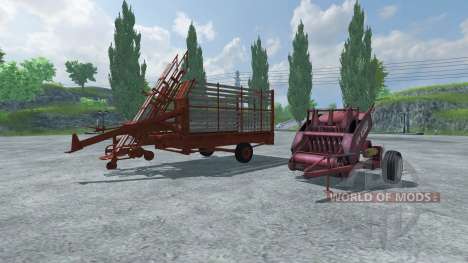 Pressage balles et des balles de ramassage pour Farming Simulator 2013
