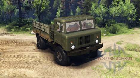 GAZ-66 camion :  pour Spin Tires
