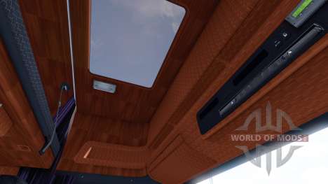 De l'intérieur pour Scania-Bois pour Euro Truck Simulator 2