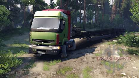 Renault Premium Green pour Spin Tires