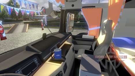 Nouvel intérieur pour l'HOMME tagaca pour Euro Truck Simulator 2