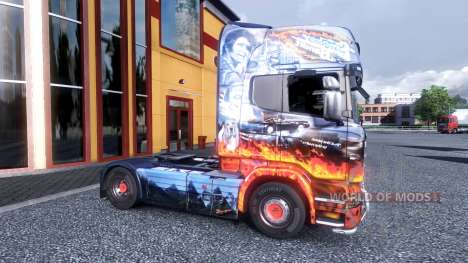 Couleur de la Fumée et de la Bandit - camion Sca pour Euro Truck Simulator 2