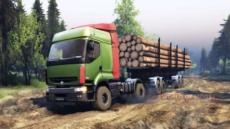 Renault Premium Green pour Spin Tires