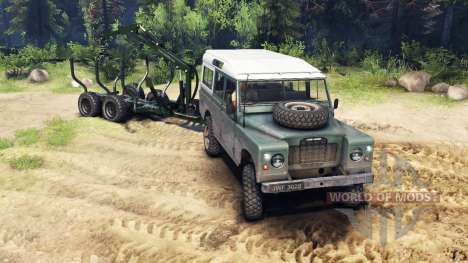 Land Rover Defender Series III v2.2 Cyan pour Spin Tires