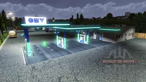 TANKSTELLE OMV für Euro Truck Simulator 2