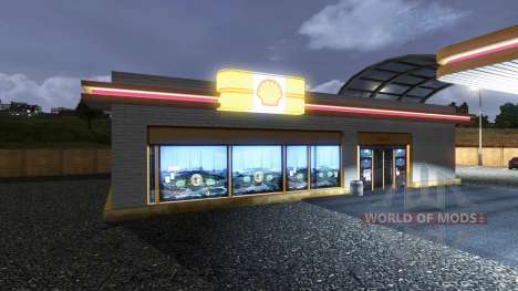 Shell-Tankstelle für Euro Truck Simulator 2