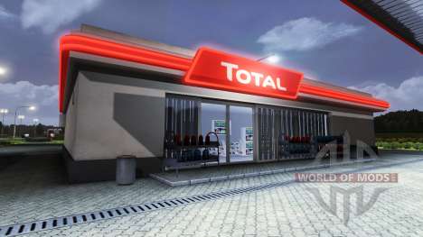Les Stations Total pour Euro Truck Simulator 2