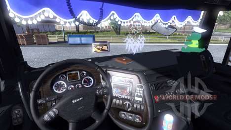 De l'intérieur pour DAF XF pour Euro Truck Simulator 2