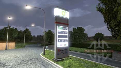BP TANKSTELLE für Euro Truck Simulator 2
