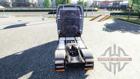 Couleur-Sébus Joker sur le tracteur Scania pour Euro Truck Simulator 2