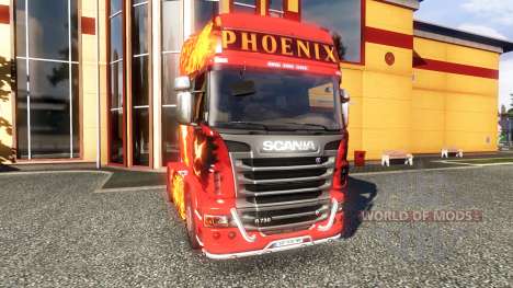 Farbe-Phoenix - Zugmaschine Scania für Euro Truck Simulator 2