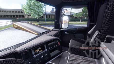 De l'intérieur pour Scania-Cuir- pour Euro Truck Simulator 2