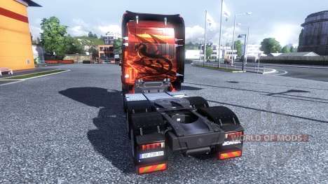 Couleur-Dragon - camion Scania pour Euro Truck Simulator 2