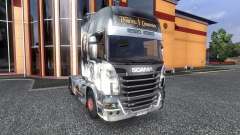 Farbe-Fluch der Karibik - on-Zugmaschine Scania für Euro Truck Simulator 2