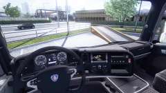 Innenraum für Scania-Leder- für Euro Truck Simulator 2