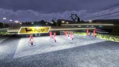 Station essence, Agip pour Euro Truck Simulator 2