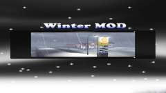 En plein hiver pour Euro Truck Simulator 2
