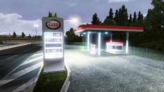 LA STATION-SERVICE ESSO pour Euro Truck Simulator 2
