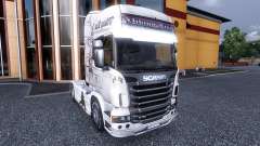 Couleur-Viking Line - pour camion Scania pour Euro Truck Simulator 2
