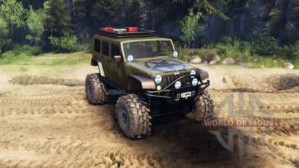 Jeep Wrangler Unlimited SID Green pour Spin Tires