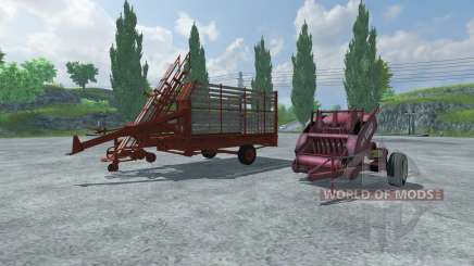 Pressage balles et des balles de ramassage pour Farming Simulator 2013