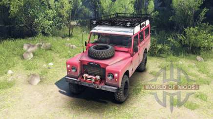 Land Rover Defender Series III v2.2 Red pour Spin Tires