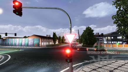 Russe panneaux de signalisation routière pour Euro Truck Simulator 2