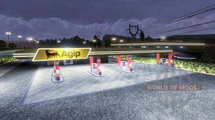 Tankstelle Agip für Euro Truck Simulator 2