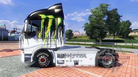 Farbe-Monster Energy - für Iveco truck für Euro Truck Simulator 2