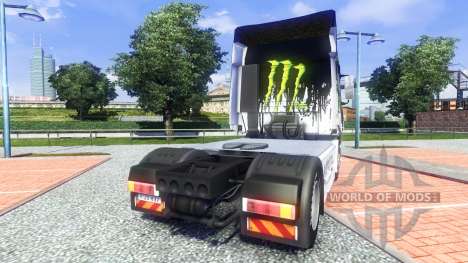 Couleur-Monster Energy - pour Iveco camion pour Euro Truck Simulator 2