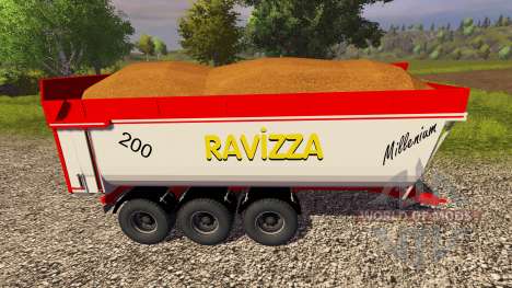 Anhänger Ravizza Millenium 8200 für Farming Simulator 2013