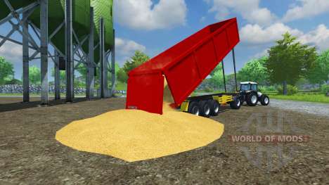 La semi-remorque Schmitz pistes de SKI à 50 v2.0 pour Farming Simulator 2013