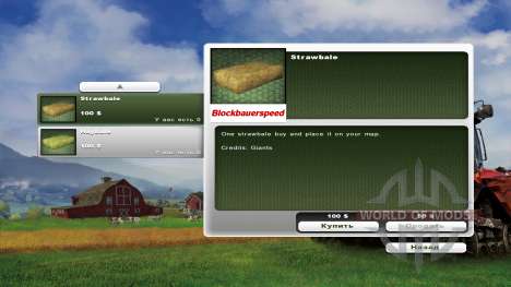 L'achat de balles pour Farming Simulator 2013