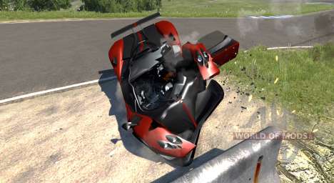 Pagani Zonda Cinque Roadster 2009 pour BeamNG Drive