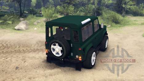Land Rover Defender 90 pour Spin Tires