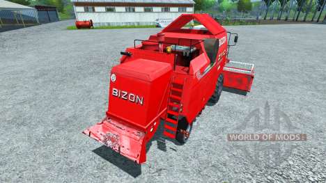 Bizon Z 110 red pour Farming Simulator 2013
