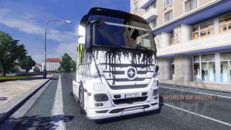 Couleur-Monster Energy - tracteur Majestueux pour Euro Truck Simulator 2