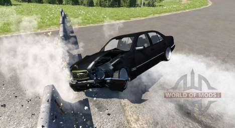 Mercedes-Benz E420 W124 tuning pour BeamNG Drive