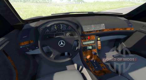 Mercedes-Benz E420 W124 tuning für BeamNG Drive