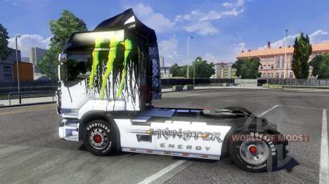 Farbe-Monster Energy - für Renault Premium-Zugma für Euro Truck Simulator 2