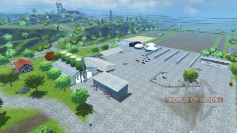 Bahlen Map pour Farming Simulator 2013