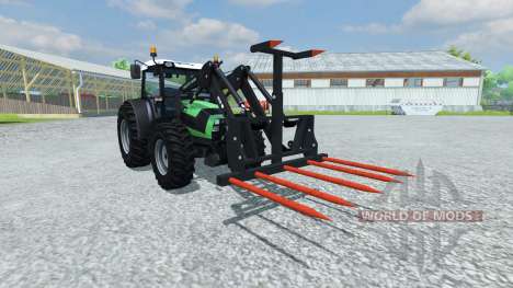 Fourches pour le chargement des balles pour Farming Simulator 2013