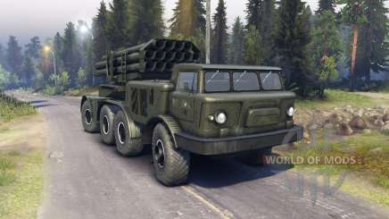 ZIL-135LM (P) pour Spin Tires