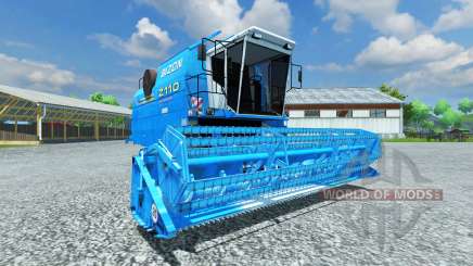 Bizon Z 110 blue für Farming Simulator 2013