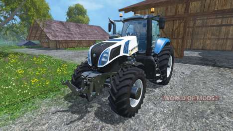 New Holland T8.390 Ultra White 2011 v2.0 pour Farming Simulator 2015